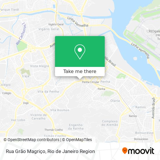 Rua Grão Magriço map