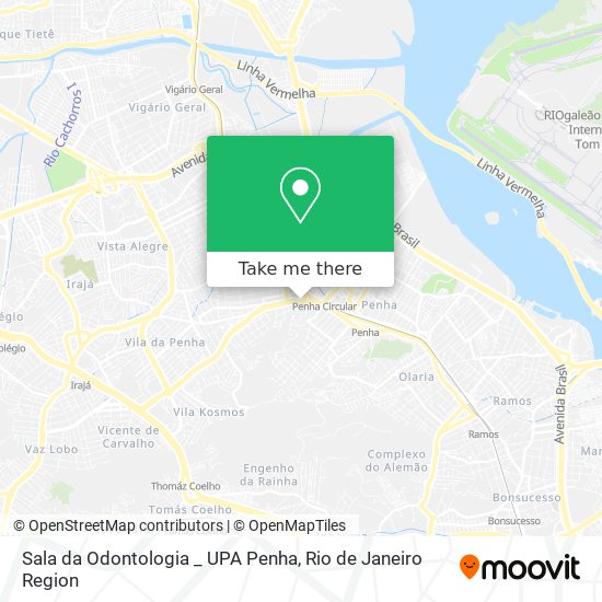 Mapa Sala da Odontologia _ UPA Penha