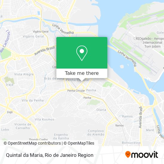 Quintal da Maria map