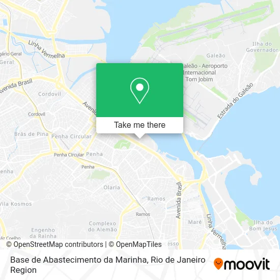 Base de Abastecimento da Marinha map