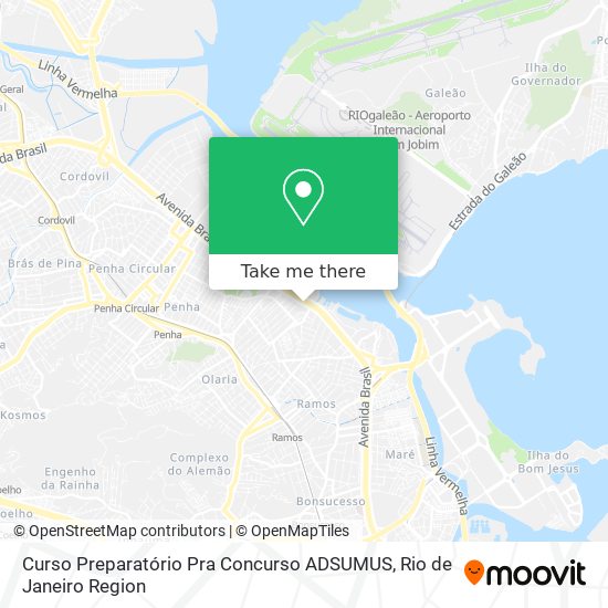 Mapa Curso Preparatório Pra Concurso ADSUMUS