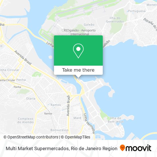 Mapa Multi Market Supermercados