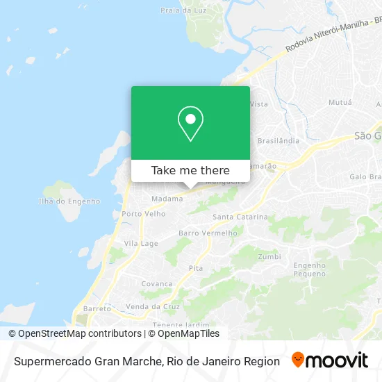 Supermercado Gran Marche map
