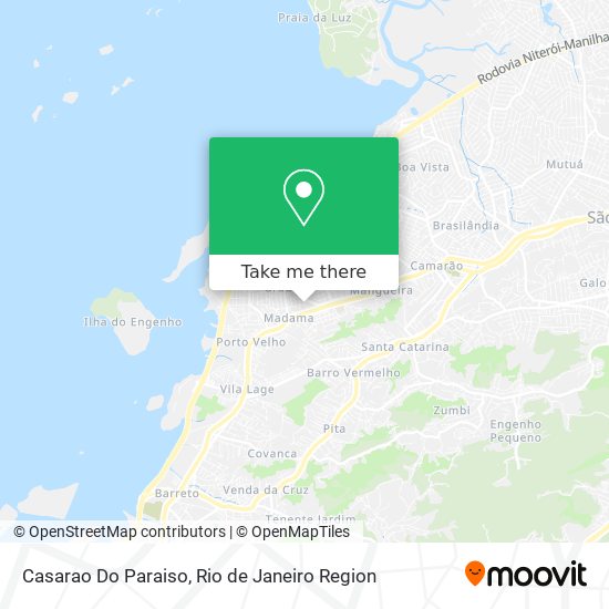 Casarao Do Paraiso map