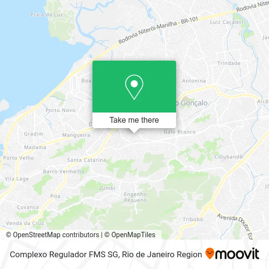 Complexo Regulador FMS SG map