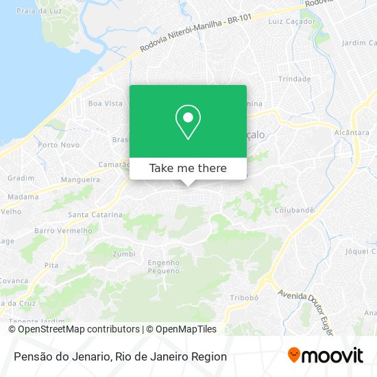 Pensão do Jenario map