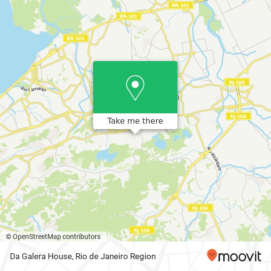 Mapa Da Galera House