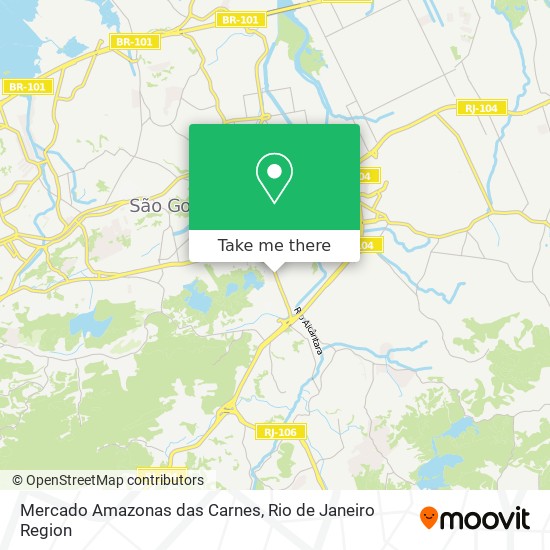 Mapa Mercado Amazonas das Carnes