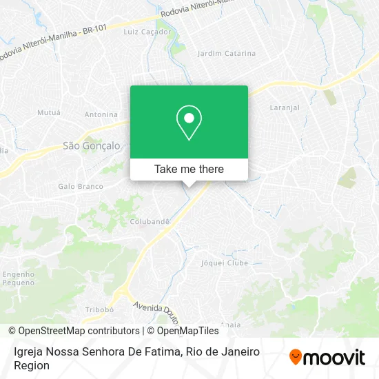 Igreja Nossa Senhora De Fatima map