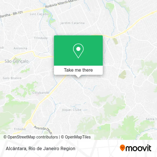 Alcântara map