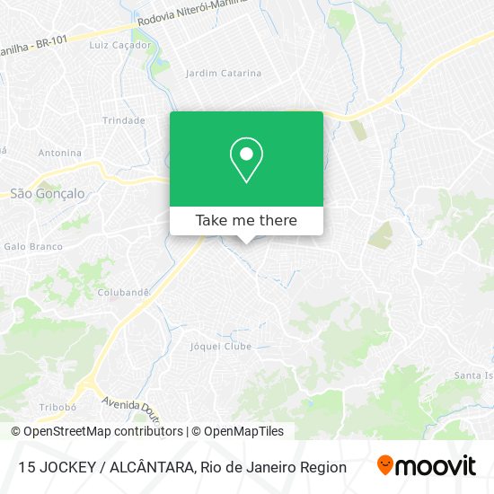 15 JOCKEY / ALCÂNTARA map