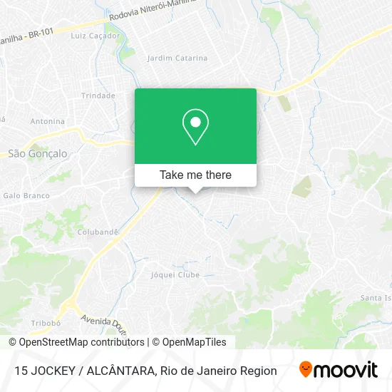 15 JOCKEY / ALCÂNTARA map