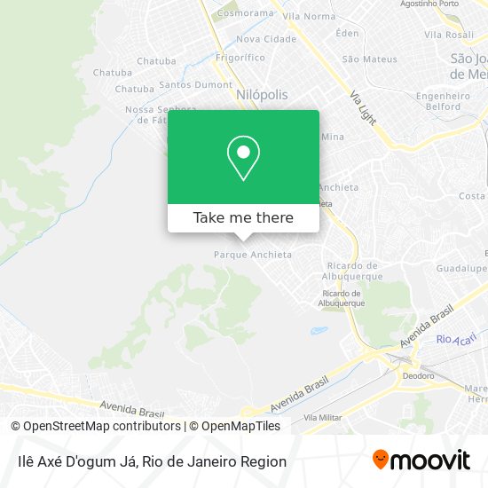 Ilê Axé D'ogum Já map