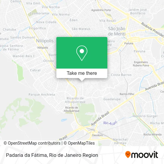 Padaria da Fátima map