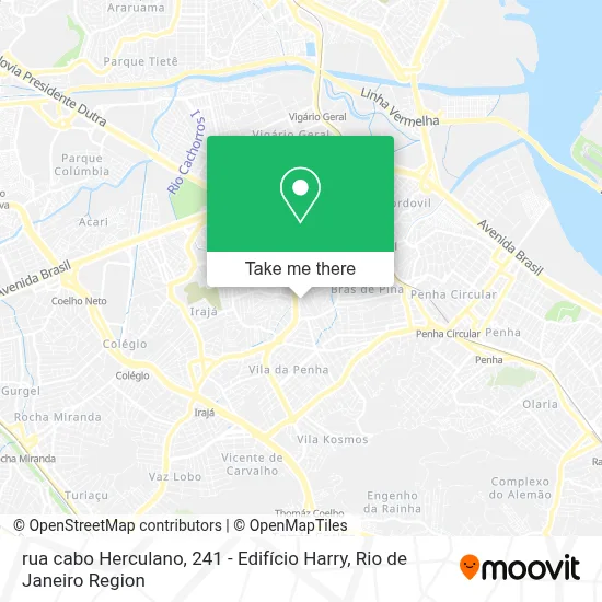 rua cabo Herculano,  241 - Edifício Harry map