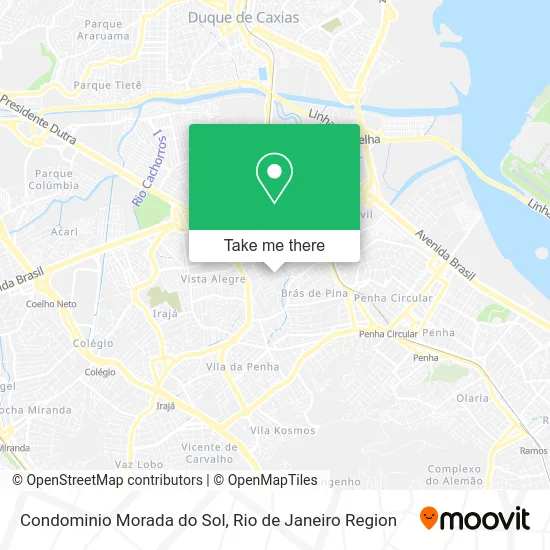 Condominio Morada do Sol map