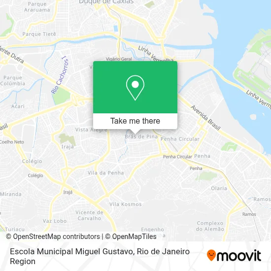Escola Municipal Miguel Gustavo map