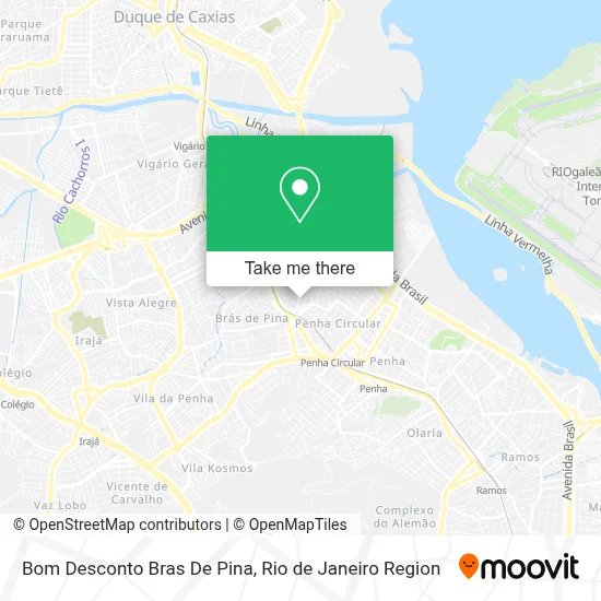 Bom Desconto Bras De Pina map