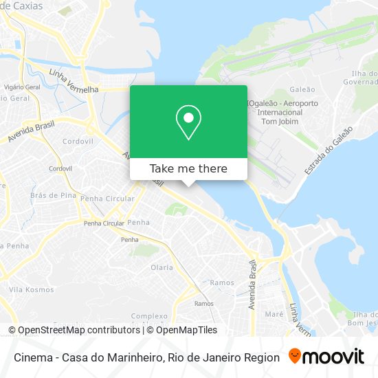 Cinema - Casa do Marinheiro map