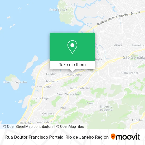 Rua Doutor Francisco Portela map