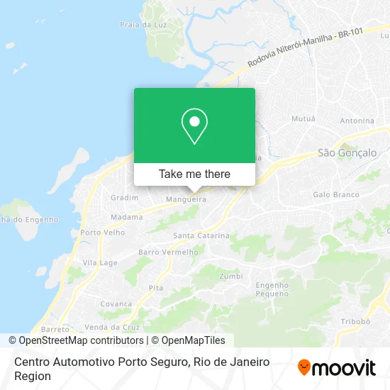 Centro Automotivo Porto Seguro map