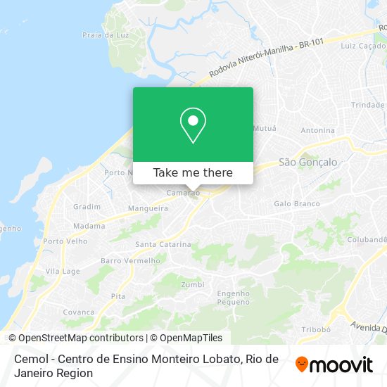 Mapa Cemol - Centro de Ensino Monteiro Lobato