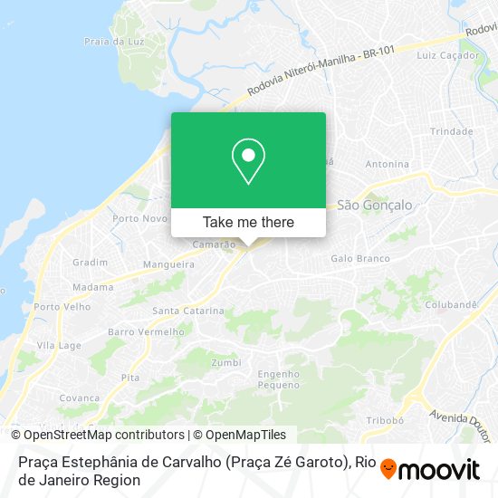 Praça Estephânia de Carvalho (Praça Zé Garoto) map