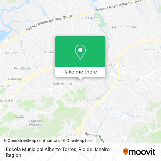 Escola Municipal Alberto Torres map