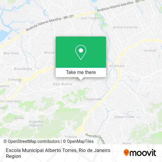 Escola Municipal Alberto Torres map