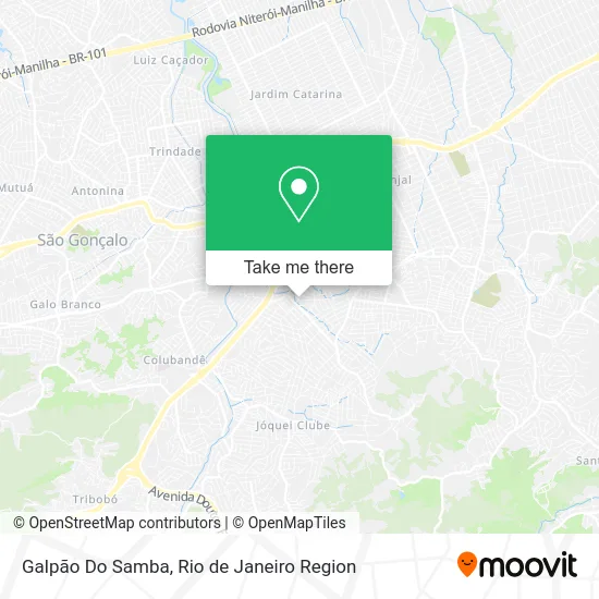 Galpão Do Samba map