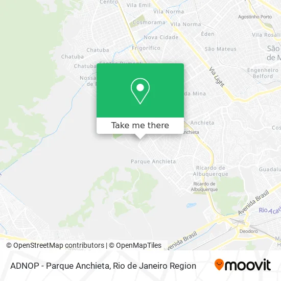 ADNOP - Parque Anchieta map