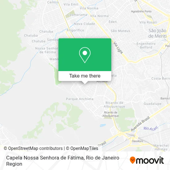 Capela Nossa Senhora de Fátima map