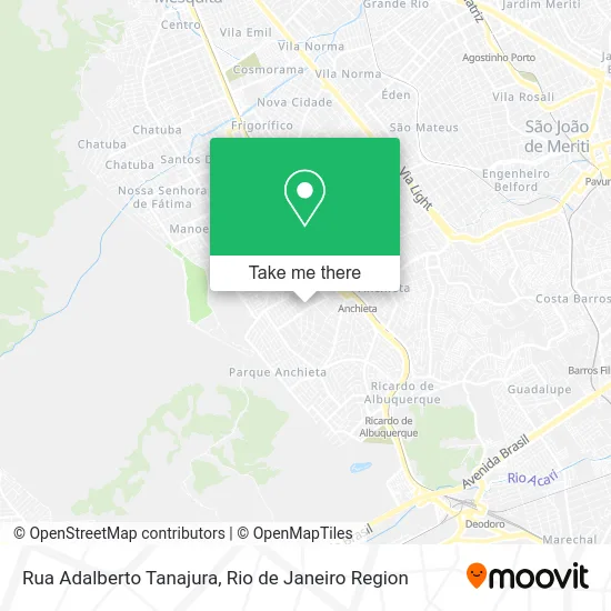 Rua Adalberto Tanajura map