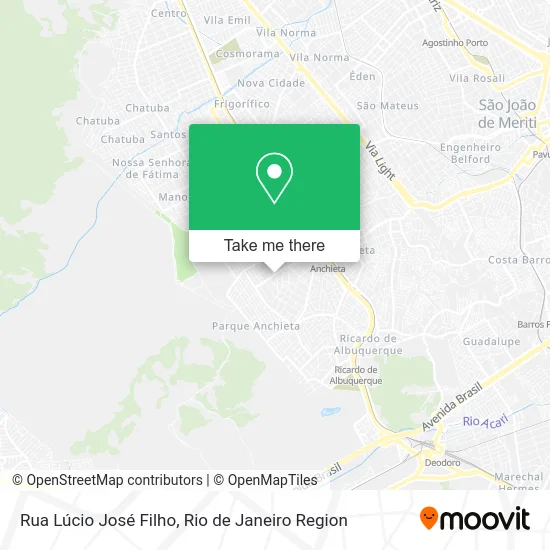 Rua Lúcio José Filho map