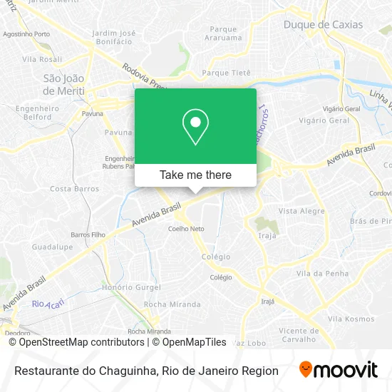 Restaurante do Chaguinha map