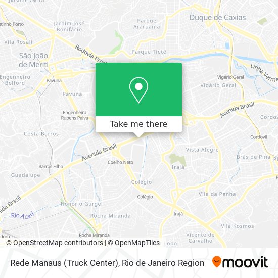 Rede Manaus (Truck Center) map