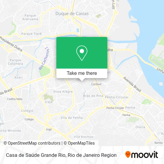 Casa de Saúde Grande Rio map