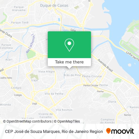 CEP José de Souza Marques map