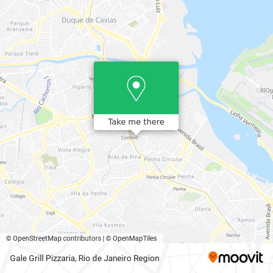 Gale Grill Pizzaria map