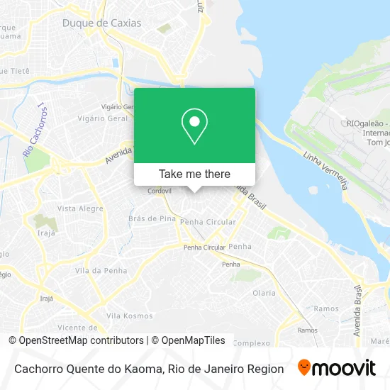 Cachorro Quente do Kaoma map