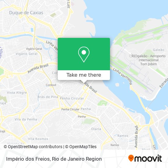 Império dos Freios map