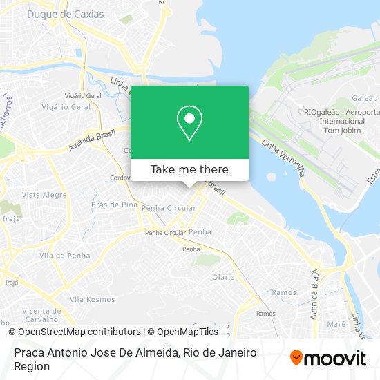 Praca Antonio Jose De Almeida map
