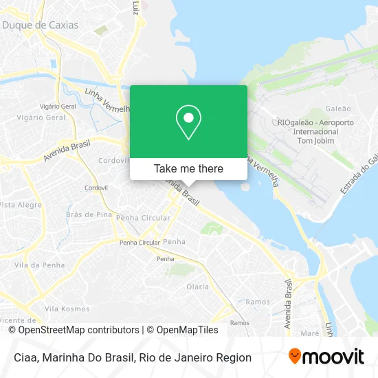 Ciaa, Marinha Do Brasil map