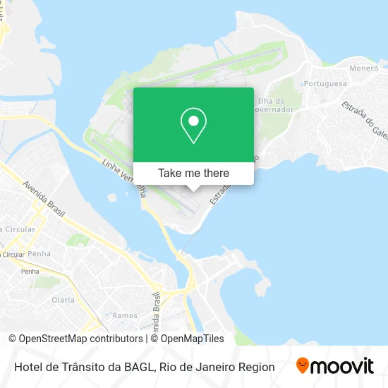 Hotel de Trânsito da BAGL map