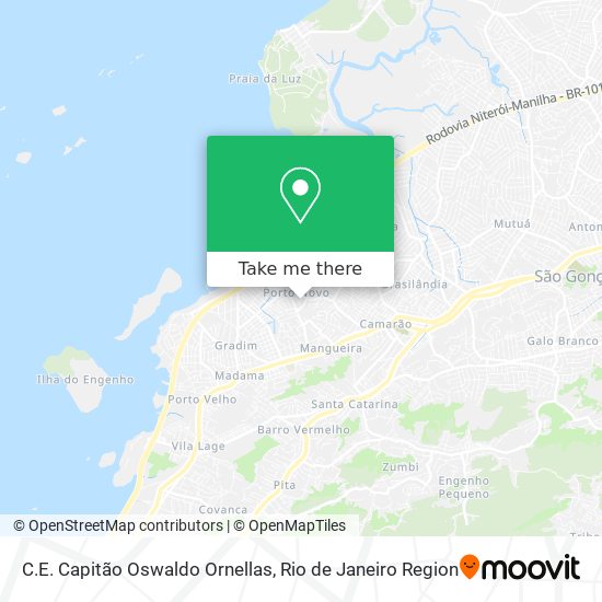 C.E. Capitão Oswaldo Ornellas map