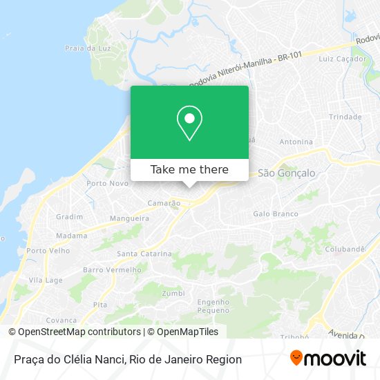 Praça do Clélia Nanci map
