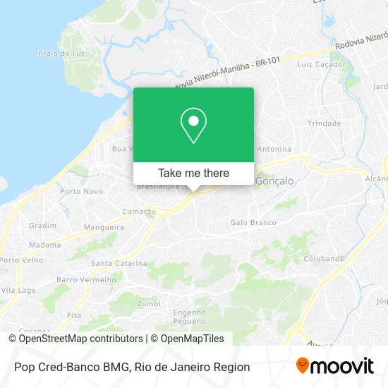 Pop Cred-Banco BMG map