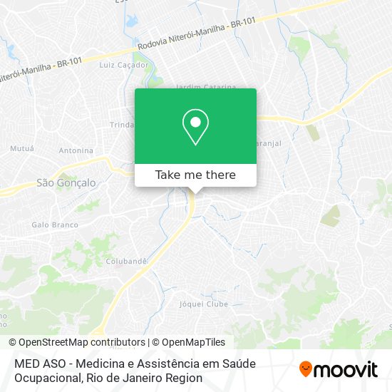 MED ASO - Medicina e Assistência em Saúde Ocupacional map