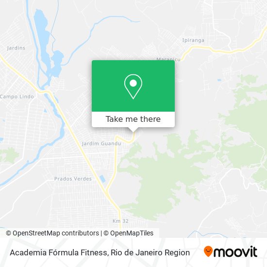 Academia Fórmula Fitness map