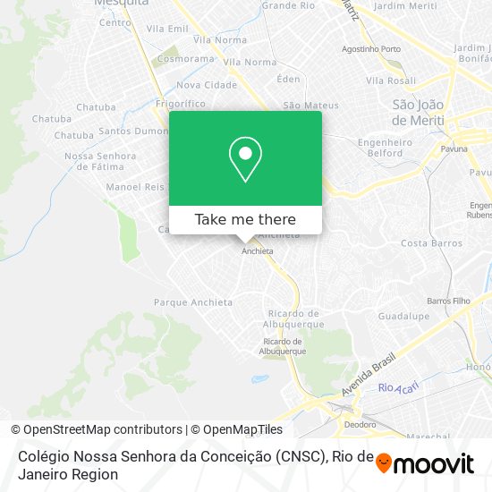 Colégio Nossa Senhora da Conceição (CNSC) map